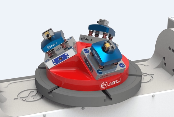 ダブテール 5 軸 CNC バイス アルミ製精密フライスバイス YW50-52