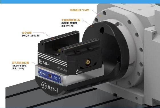 CNC 小型加工治具クランプ ゼロ点位置決めマニュアル
