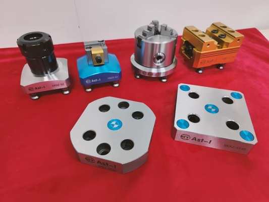 5つの軸線CNCの機械化のために空気の精密なCNCのクイック チェンジの据え付け品