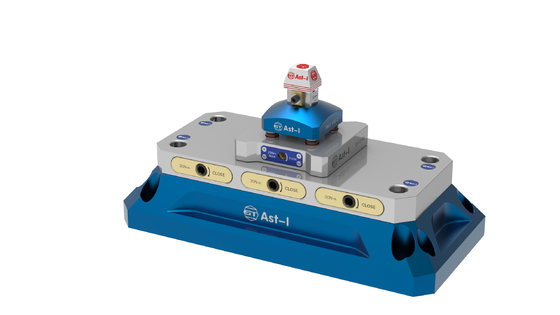 速い変更 CNC の据え付け品は CNC 機械マニュアルの 0.005mm ゼロ ポイントを締め金で止めます