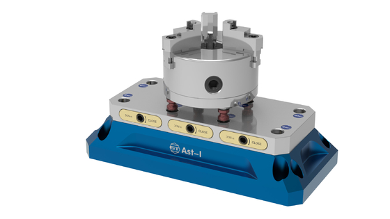 速い変更 CNC の据え付け品は CNC 機械マニュアルの 0.005mm ゼロ ポイントを締め金で止めます
