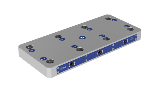 速い変更 CNC の据え付け品は CNC 機械マニュアルの 0.005mm ゼロ ポイントを締め金で止めます