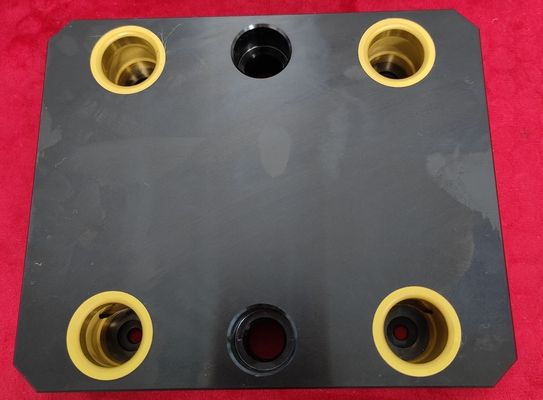 アルミニウム 5 軸クランプ 96mm 0.005mm クイック チェンジ クランプ 22KN