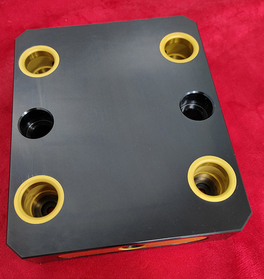 アルミニウム 5 軸クランプ 96mm 0.005mm クイック チェンジ クランプ 22KN