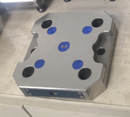手動 4.0Kg ゼロ ポイント クランプ 52mm CNC フライス テーブル クランプ