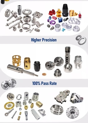 POM CNC 加工部品 チタン メッキ CNC 加工部品 SGS