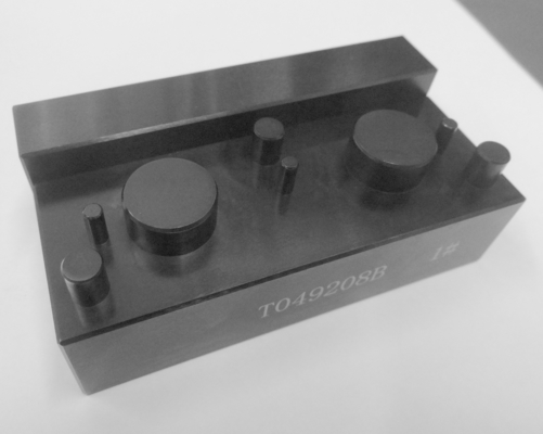 電気亜鉛めっき研削 CNC 機械加工部品 100mm 金属鋼 4140