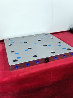 OEM 18KN ロッキングフォース 5 軸 CNC 固定固定装置 CNC 作業柄固定装置 製造ラインで作業部品の安定性と固定を保証する