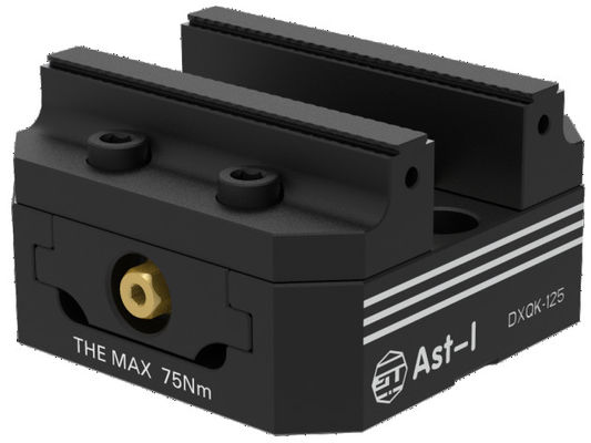 精密CNCのフライス盤の軸の据え付け品75mmの顎の幅DXQ125128