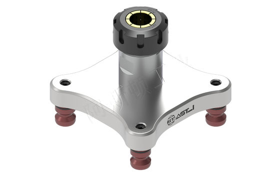 正確な手動クランプ治具 5 軸 CNC 機械治具 超硬アルミニウム